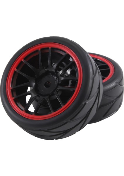 4pcs 12MM Altı Tekerlek Jantlar ve Od 2.59 Inç Rc Için 1/10 Yol Touring Arabası, F (Yurt Dışından) indirimleri