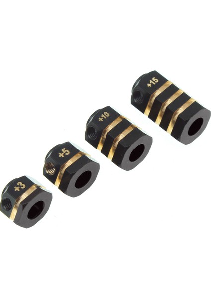 4pcs Pirinç Karşı Ağırlık 12MM Tekerlekli Hex Hubs Traxxas Trx4 Trx6 1/10 Rc Araç Parçaları Için Genişletilmiş Adaptör 3mm (Yurt Dışından) fiyatları