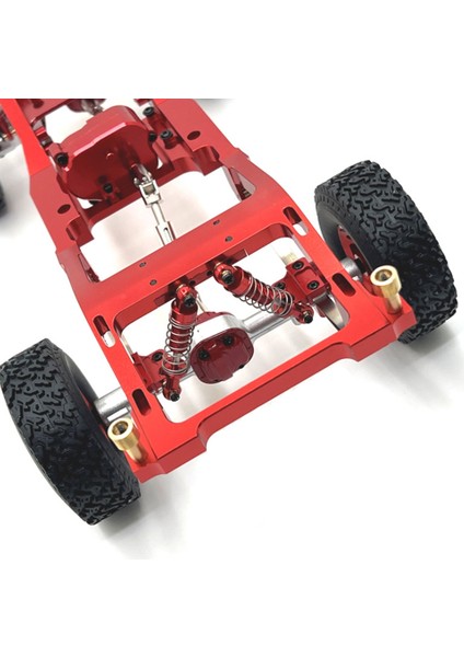Alüminyum Arka Aksını Yay Sabitleme Dıy Rc Otomobil Kamyonu Rc Mn 1/12 MN82 LC79 MN78 Kırmızı (Yurt Dışından) fiyatları