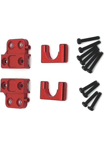 Alüminyum Arka Aksını Yay Sabitleme Dıy Rc Otomobil Kamyonu Rc Mn 1/12 MN82 LC79 MN78 Kırmızı (Yurt Dışından) indirimleri