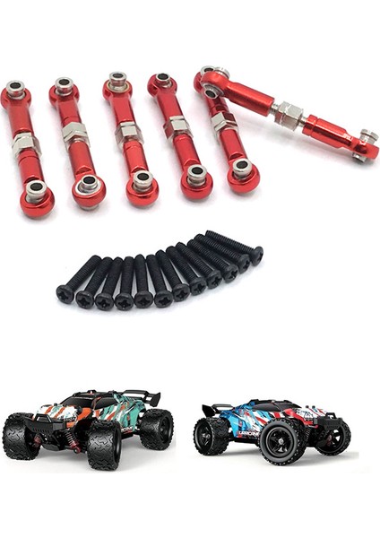 Ayarlanabilir Bağlantılar Hs 18301 18302 18311 18312 18321 18322 1/18 Rc Araba Yükseltme Parçaları, Kırmızı (Yurt Dışından) fırsatları