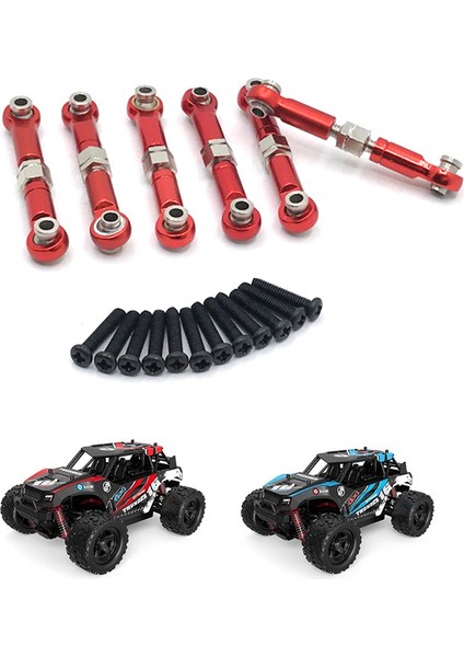 Ayarlanabilir Bağlantılar Hs 18301 18302 18311 18312 18321 18322 1/18 Rc Araba Yükseltme Parçaları, Kırmızı (Yurt Dışından) indirimleri