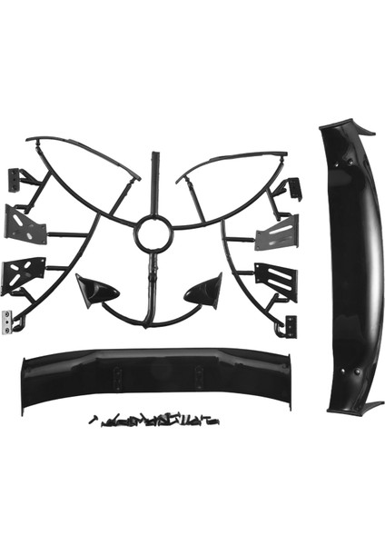 1/10 Rc Yarış Drift Araba Arka Kanatlar Drift Road Vücut Spoiler Kanat Evrensel Parçalar Aksesuarları (Yurt Dışından) modelleri