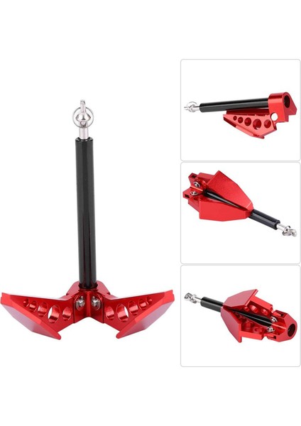 Metal Evrensel Ağır Hizmet Tipi Rc Araba Vinç Ankrajı, Katlanabilir Vinç Ankrajı, 1/10 Rc Otomobil Paletli, Trx4 SCX10 RC4WD D90 CC01 (Yurt Dışından) modelleri