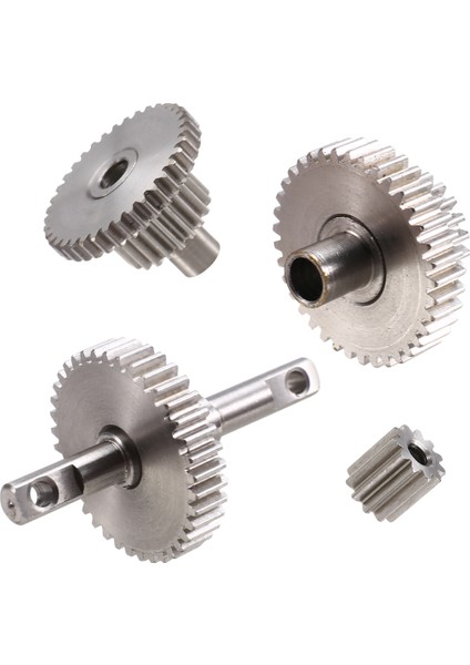 TRX4M Çelik Overdrive Underdrive Stok Şanzıman Dişli Pinyonu 1/18 Rc Prwler TRX4M Bronco Rc Yükseltmeleri 9: 7: 1 (Yurt Dışından)