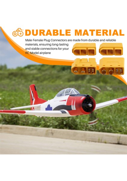 5paır XT60 (2+4) Rc Model Uçağı Için Sinyal Pimi ve Kılıf Lehim Tel Aksesuarları ile Erkek Dişi Fiş Konnektörü (Yurt Dışından) fırsatları