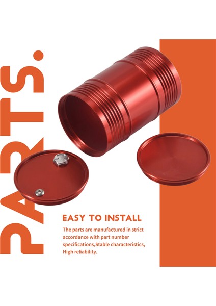 1/10 RC4WD D90 SCX10 Rock Crawler Rc Araç Dekor Aksesuarları Için Metal Yağ Dul Yağış Yakıt Deposu Konteyneri (Yurt Dışından) fırsatları