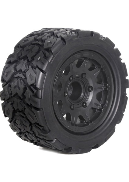 4pcs 110MM 1/10 Canavar-Stunt Kamyon Lastiği Traxxas/maxx Arrma Granit/kraton/outcast/outcast/tamiya A Için 12MM ve 14MM Hex A (Yurt Dışından) indirimleri