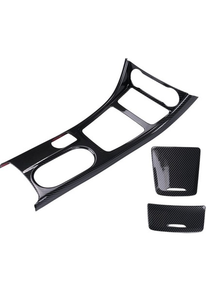 Ping Araba Merkezi Konsol Su Bardağı Tutucu Panel Trim Için Mercedes Benz Gla Cla A Sınıfı W176 2013-2018 Lhd Abs Karbon Fiber (Yurt Dışından)