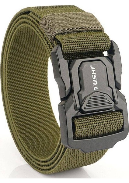 Ahp Shoping 125CM Erkek Dış Mekan Elastik Olmayan Kemer Taktik Kemer (Yurt Dışından) fırsatları