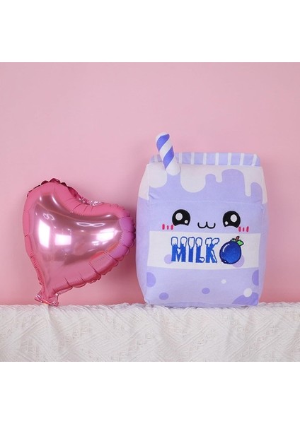 Sevimli Yaban Mersini Süt Peluş Yastık Meyve Dolması Hayvan Oyuncaklar Kawaii Peluş Karikatür Yumuşak Bebek Ev Sarılma Hediyeler Çocuklar Için Mor 9.8 Inç (Yurt Dışından) modelleri