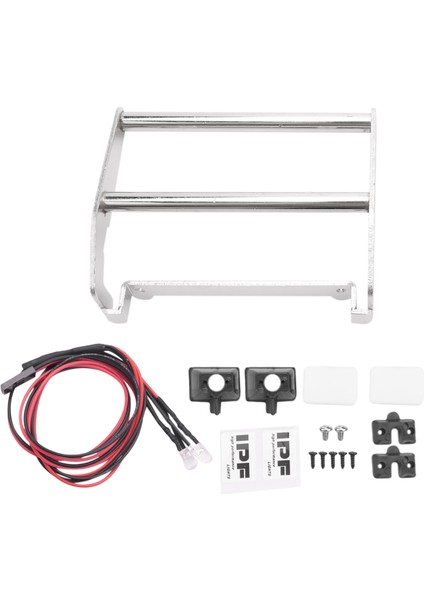 1/10 Rc Traxxas Traxxas Trx4 K5 Blazer, Gümüş Için LED Işığı ile Metal Ön Tampon (Yurt Dışından) indirimleri