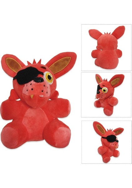 Zmapu Fnaf Fazbear Peluş Foxy Peluş Solmuş Mor Tavşan Peluş Doldurulmuş Hayvan Peluş Şekil Oyuncaklar Çocuklar Için Hediye, Fnaf Güvenlik Ihlali Peluş Aşıklar Için 3 Adet Yurt Dış (Yurt Dışından) fırsatları