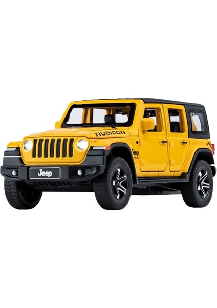 1:32 Jeep Wrangler Rubicon Alaşım Araba Modeli Döküm Metal Arazi Aracı (Yurt Dışından)