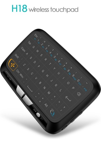 H18 Basın Klavye Hava Fare Kablosuz Klavye Pc Dizüstü Akıllı Android Tv Için Şarj Edilebilir Dokunmatik Yüzey (Yurt Dışından) modelleri