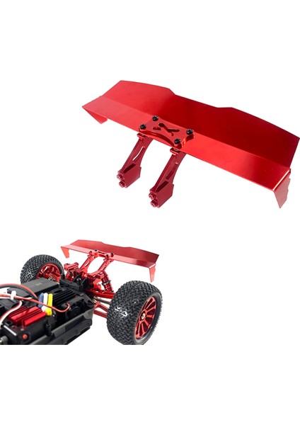 Metal Kuyruk Kanadı Aksesories Yükseltmeleri Mjx Hyper Go 1/16 16207 H16PL 1/16 Rc Araba Yükseltme Parçaları (Yurt Dışından) fiyatları