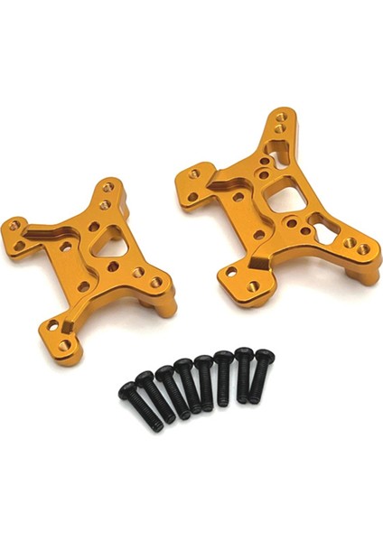 Wltoys Için Ön ve Arka Süspansiyon Braket Kiti 1/14 144016 144018 1/14 1/12 Corolla Rc Araba Yükseltme Aksesuarları Altın (Yurt Dışından)