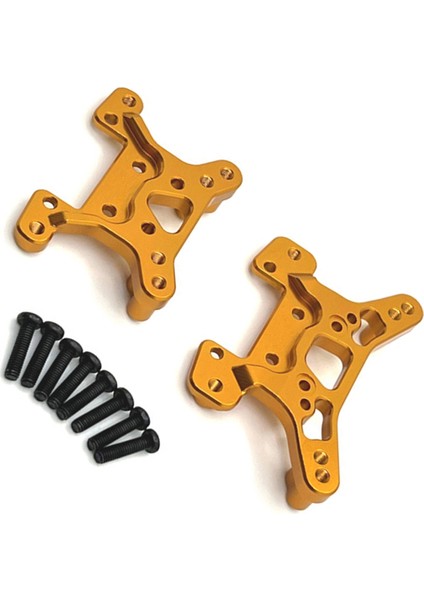 Wltoys Için Ön ve Arka Süspansiyon Braket Kiti 1/14 144016 144018 1/14 1/12 Corolla Rc Araba Yükseltme Aksesuarları Altın (Yurt Dışından) modelleri