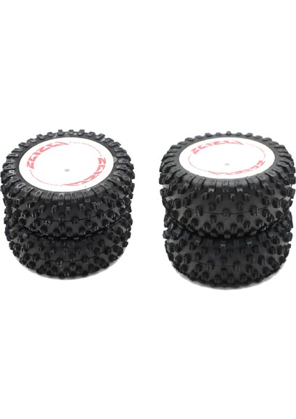 Rc Araba Yedek Parçaları Wltoys Için Ön Arka Lastikler 1/12 124008 Dıy Rc Araba Yükseltme Parçaları (Yurt Dışından)