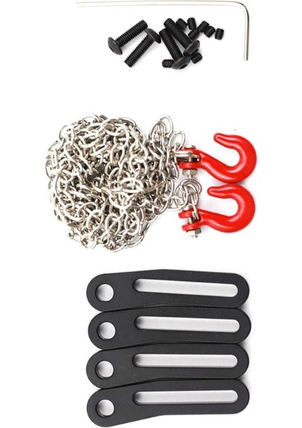 Rc Araba Yükseltme Ayarlanabilir Ön ve Arka Tampon Kiti 1/10 SCX10 Trx4 Lcg Rc Araba Yükseltme Parçaları Siyah (Yurt Dışından) indirimleri