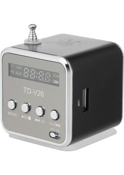 Mijia Buyfun 3.5mm Kablolu Mini Hoparlör Taşınabilir Mp3 Çalar Fm (Yurt Dışından)