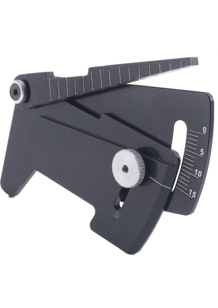 1 Pcs Metal Kamber Göstergesi ve Sürüş Yüksekliği Göstergesi Aracı/cetvel Yükseklik ve Tekerlek Jant Camber Rc Model Arabası Hsp, Siyah (Yurt Dışından) modelleri