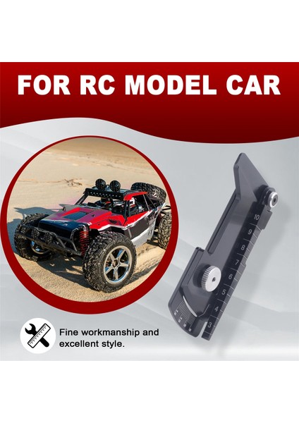 1 Pcs Metal Kamber Göstergesi ve Sürüş Yüksekliği Göstergesi Aracı/cetvel Yükseklik ve Tekerlek Jant Camber Rc Model Arabası Hsp, Siyah (Yurt Dışından) fırsatları