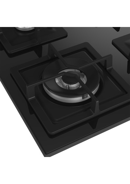 Ocd K 651 Dwys Gazlı Cam Tablalı Ocak Siyah