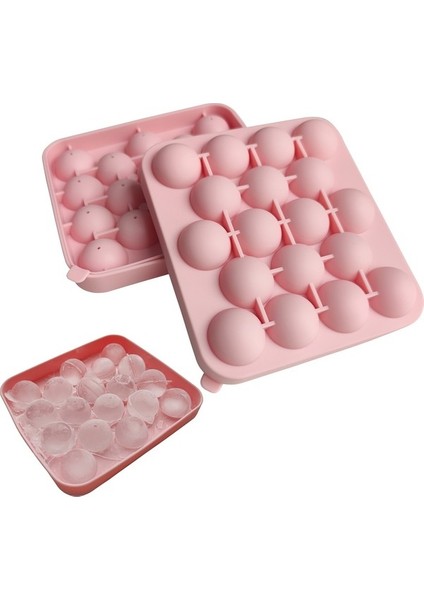 Buz Kutusu Kapaklı Buz Topu Ev Yapımı Buz Küpü Kalıp Buz Yapım Makinesi Dıy Silikon Buz Kalıbı Hediyeler Mutfak Aracı Aksesuarları (Yurt Dışından)