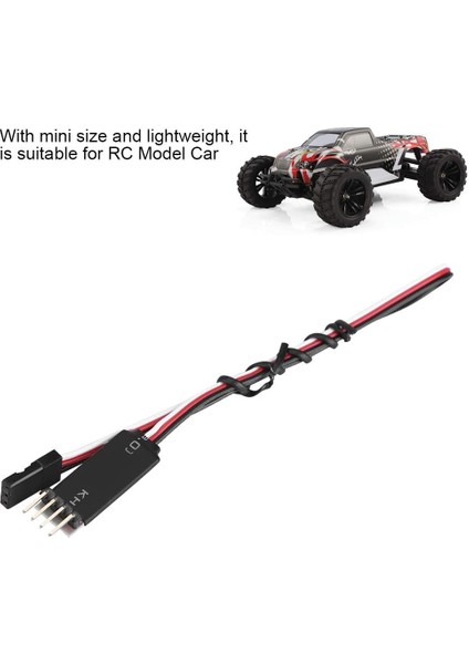 Rc Işık Anahtarı Modülü Rc Araç Işığı Açık/kapalı Traxxas Uzaktan Kumanda Modeli Araba Işık Kontrol Anahtarı SCX10 (Yurt Dışından) modelleri