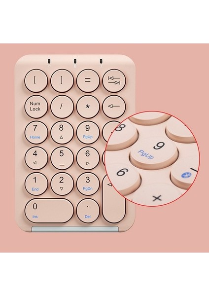 Shuai Yan Bow HB159 Bluetooth Kablosuz Klavye 22 Tuşlu Sayısal Klavye USB Şarj, Pc Muhasebe Ofis Klavi Için Kullanılır (Yurt Dışından) modelleri