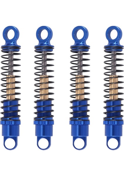 4pcs 40MM Metal Şok Emici Yağ Damper Eksenel SCX24 C10 Jlu Gladiator Bronco 1/24 Rc Paletli Araba Yükseltmeleri, Mavi (Yurt Dışından) modelleri