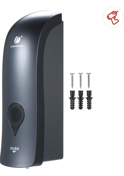 Chuangdian 300 ml Duvara Monte Tek Kafa Manuel Sabunluk (Yurt Dışından) modelleri