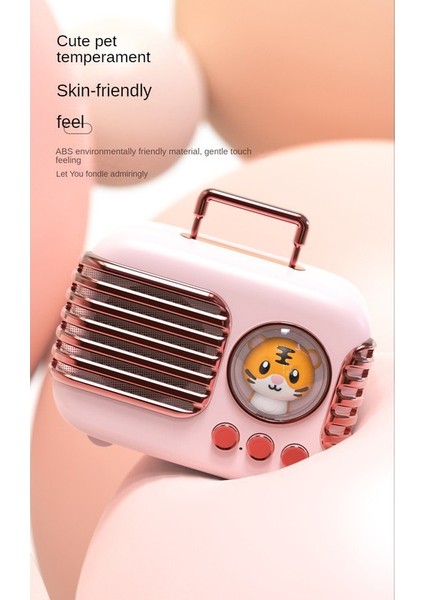 Karikatür Figürlü Bluetooth Hoparlör - Pembe (Yurt Dışından) indirimleri