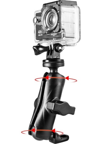 Fashion Smart Motosiklet Için Kamera Tutucu - Siyah (Yurt Dışından) fiyatları