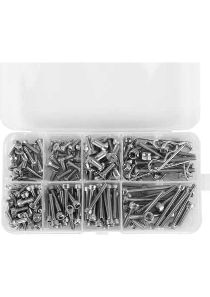 205PCS Paslanmaz Çelik Rc 1/10 1/8 Traxxas Slash Rustler Eksenel Hsp Hpı Arrma Redcat Rc Kamyon (Yurt Dışından) fiyatları