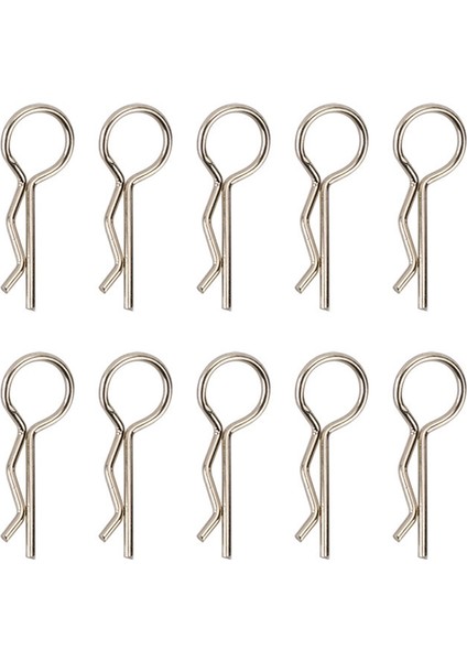 10PCS Rc Araba Kabuğu Gövdesi Klipsleri Eksenel Scx6 Için Pim Tokaları Traxxas Maxx Arrma Kraton 1/5 1/6 1/7 1/8 Rc Araba Parçaları, F (Yurt Dışından)