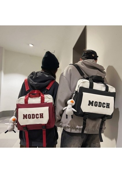 Okul Çantası Kadın Japon Tarzı Ins Tarzı Basit Kampüs Lise Üniversite Öğrencisi Sırt Çantası Ortaokul Öğrencisi Sırt Çantası Büyük Kapasiteli (Yurt Dışından) fırsatları