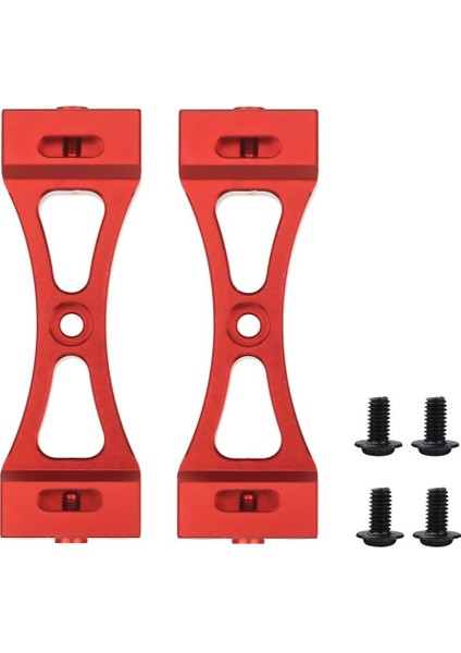 2pcs Wpl Için Metal Braket B1 B14 B16 B24 C14 C24 B36 Mn D90 D91 Rc Araba Yükseltme Metal Dıy Parça Kiti, Kırmızı (Yurt Dışından)