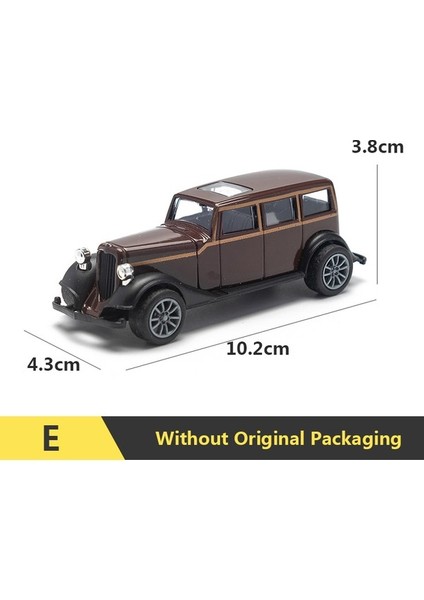 Alaşım Vintage Pres Döküm Model Araç Klasik Geri Çekme Araba Modeli Minyatür Araç Çoğaltma 1 Parça Kutulu (Yurt Dışından) fırsatları
