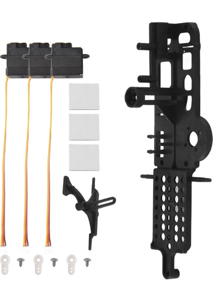 1 Set Xk K110 Yükseltme K110S Servo Ana Çerçevesi ve Servo Plakası Wltoys Xk K110 K110S Rc Helikopter Yükseltme Parçaları (Yurt Dışından) fiyatları