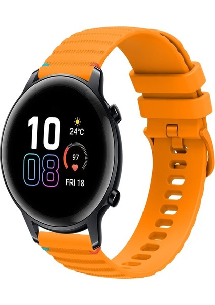 Honor Magic Watch 2 42MM Için Silikon Saat Kayışı (Yurt Dışından)