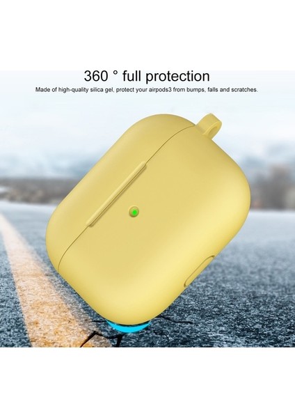 3 Sarı Için Silikon Kulaklık Kılıfı (Yurt Dışından) fiyatları