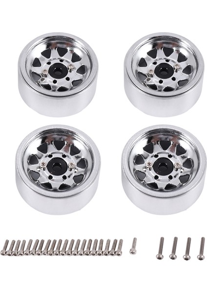Çelik 1.0 Beadlock Tekerlek Jant Tekerlek Göbeği 1/24 Rc Prıger Arak Axıal SCX24 Deadbolt C10 Jeep Gladiator Bronco, Gümüş (Yurt Dışından) fiyatları
