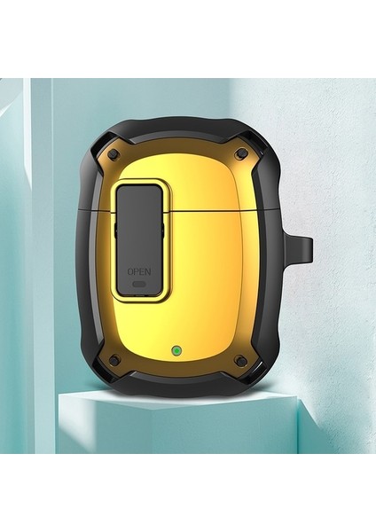 Google Pix Tomurcukları Için Switch ile Kulaklık Kılıfı 2 Siyah (Yurt Dışından)