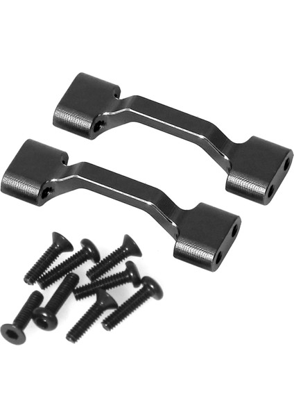 Rc Araba Yükseltme Yan Panel Demiryolu Kiti Losi Için 1/18 Mini Lmt 4x4 Fırça Canavar Kamyon Rc Araba Yükseltme Parçaları Siyah (Yurt Dışından)