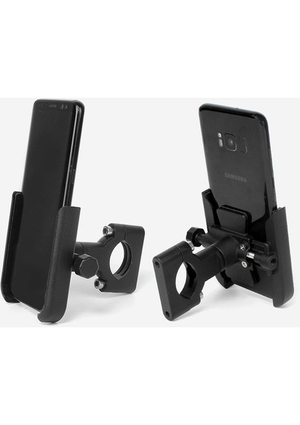 Fashion Smart 4.0-6.5cm Motosiklet Için Cep Telefonu Tutucu - Siyah (Yurt Dışından)