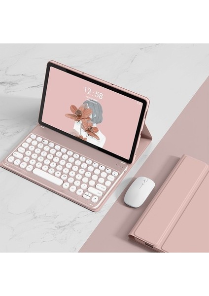 Tablet Pu Kılıf YM-LX106 Fare Pembesi (Yurt Dışından)