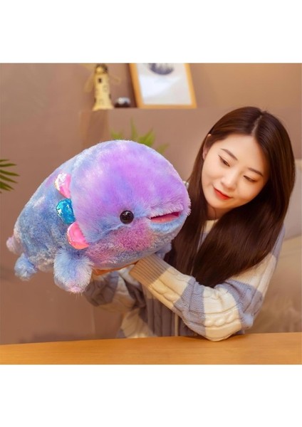 Peluş Oyuncaklar Axolotl, 21.6" Doldurulmuş Hayvanlar Kawaii Axolotl Peluş Atma Yastık Gökkuşağı Doldurulmuş Hayvanlar Yumuşak Sevimli Renkli Vücut Yastık Kızlar Için Peluşlar Çocu Yu (Yurt Dışından) fiyatları