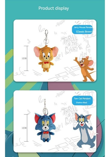 12CM Tom & Jerry Oyuncakpeluş (Yurt Dışından) fırsatları